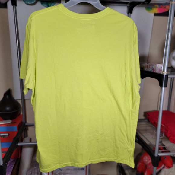 Hurley SS Neon Yellow Go Surf Aggies Texas A&M - Size XXL - Picture 3 of 4